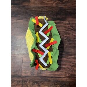 taco halloween Dog costume Size Medium